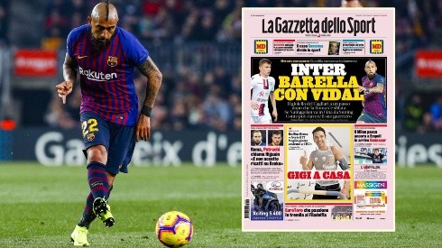 Arturo Vidal lleva una temporada con en Barcelona y lo quieren en Italia