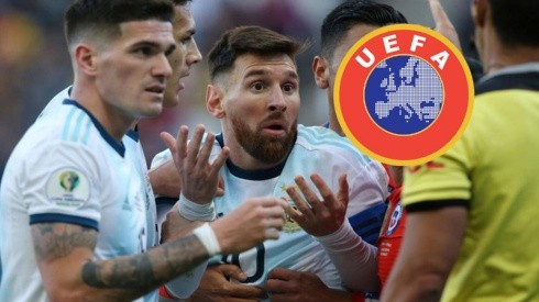 La UEFA le cerró la puerta a Argentina para ser parte de sus torneos (Foto: Getty Images)