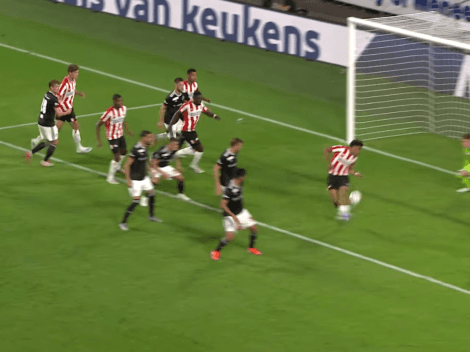 Con un gol de taco, PSV vence al Basilea por la pre Champions League