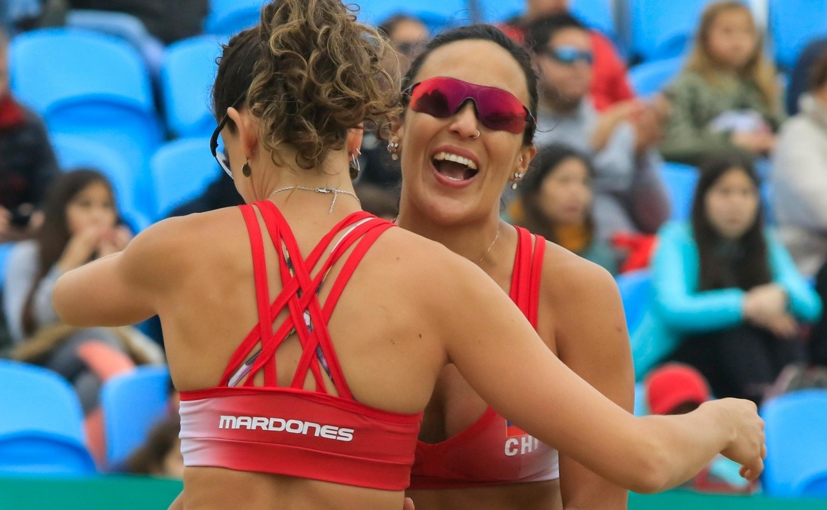 ¡Vamos! Chile avanza a octavos de final en vóleibol playa femenino de