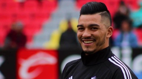 Lorenzo Reyes sonríe antes de su regreso oficial al fútbol