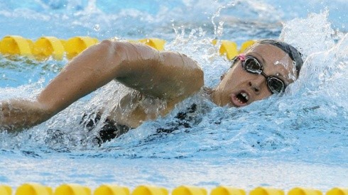 Kristel Köbrich peleó metro a metro en los 1.500 metros estilo libre de la natación en los Panamericanos
