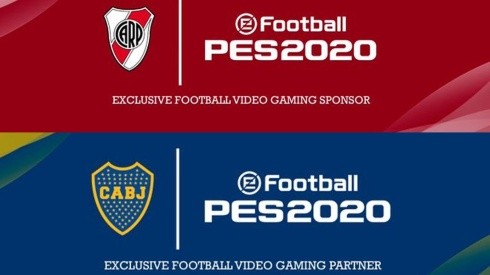 River Plate y Boca Juniors son exclusivos de PES 2020