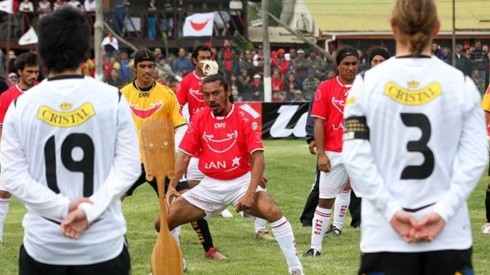 El partido de Colo Colo ante Rapa Nui por Copa Chile hace una década.