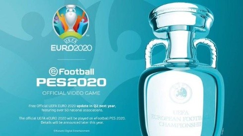 PES 2020 suma la licencia oficial de la UEFA EURO 2020