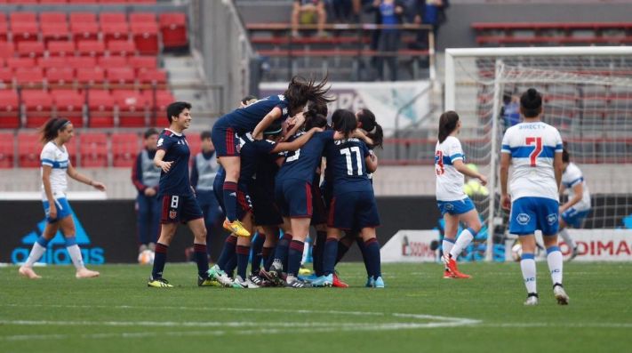 Partido histórico: U. de Chile se queda con el clásico ...