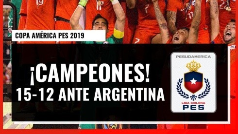 Chile es campeón de la Copa América de PES 2019