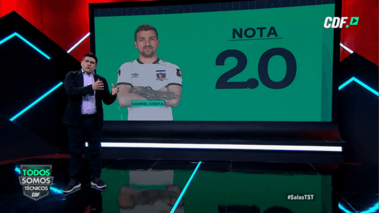 Gabriel Costa: 2,0 | “Por lo que costó, no ha sido refuerzo. Hay que exigirle más. No ha hecho nada, no ha mostrado nada de lo que hizo en Perú. Tiene que mostrar más, si es que alcanza”.