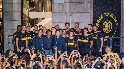 Inter presentó su tercera camiseta.