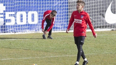 Giuliano Simeone ya se entrena con las inferiores del Atlético de Madrid