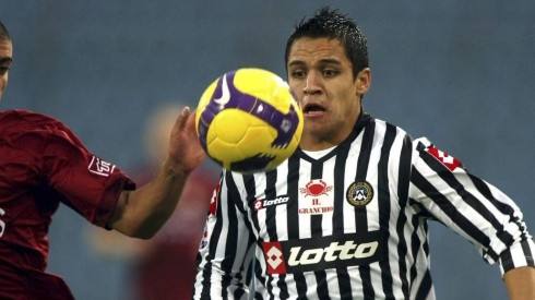 Alexis Sánchez fue el mejor jugador de la liga italiana hace ocho años