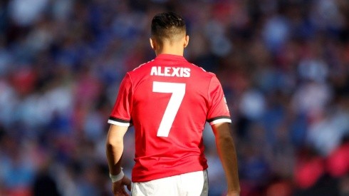 Alexis Sánchez anotó cinco goles en 45 partidos con el Manchester United