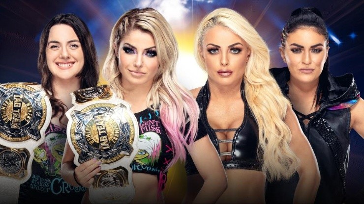 WWE Women’s Tag Team Champions: Alexa Bliss & Nikki Cross vs. Mandy Rose & Sonya Deville
