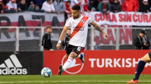 Paulo Díaz titular en River Plate.