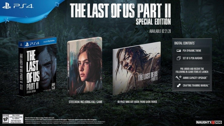 La Special Edition de The Last Of Us Part 2.