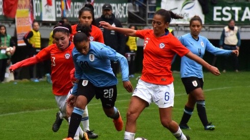 La Roja Femenina se vuelve a enfrentar a Uruguay, ahora en el Estadio El Teniente de Rancagua.