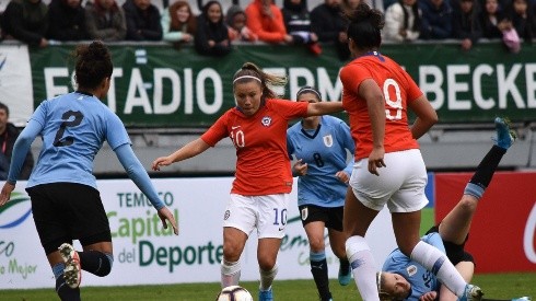 La Roja Femenina recibe a Uruguay en Rancagua.