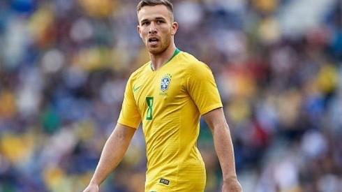 Arthur Melo no se quiere perder ningún partido de la selección de Brasil