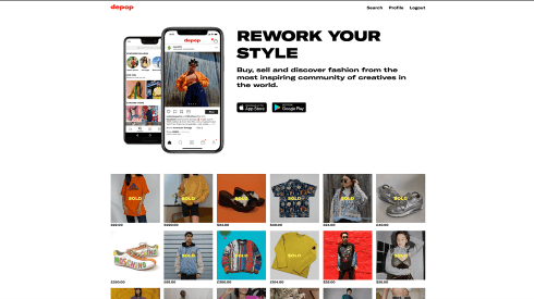 Depop: la app de compraventa de ropa usada que te mantiene a la moda y te ayuda a ganar dinero