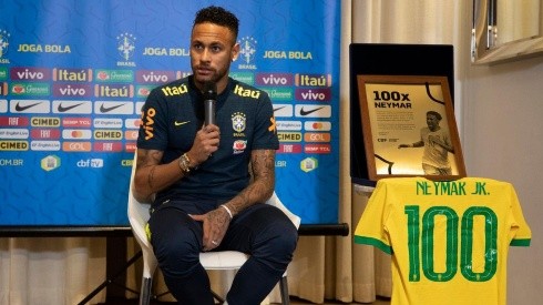 Neymar jugará su partido 100 con Brasil