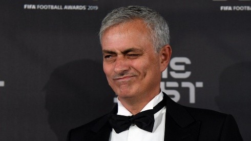 Mourinho durante la reciente gala de The Best.