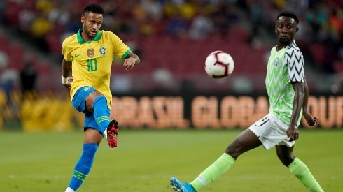 Neymar solo jugó 12 minutos frente a Nigeria.