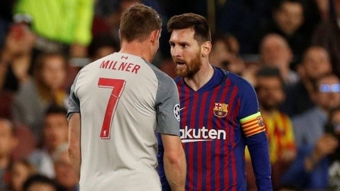 Milner y su pesadilla Messi.