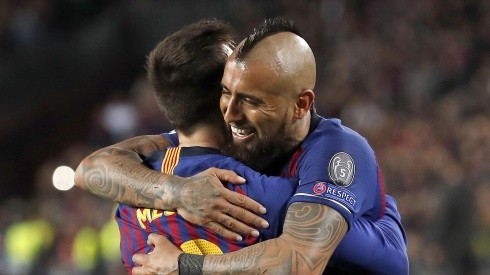 Vidal se rinde ante Messi