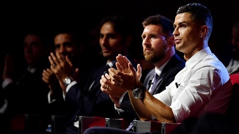 Lionel Messi y Cristiano Ronaldo en la última gala de la FIFA.