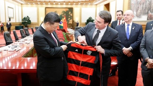 Bolsonaro se encuentra de visita en China.