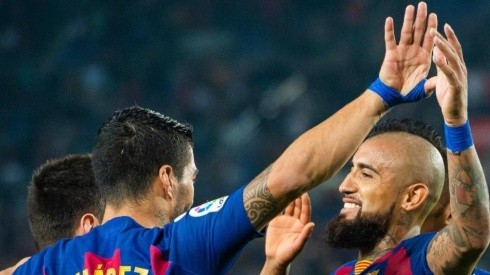 Lucho Suárez le mandó un saludito vía Instagram al King Arturo Vidal