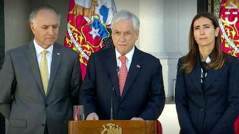 Piñera hizo el anuncio la mañana de este miércoles.