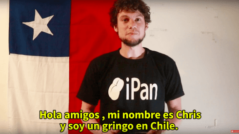 "Gringo" explica la crisis social en Chile y dedica tema a Karol Dance
