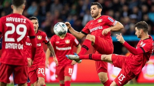 Aránguiz volvió a la cancha, pero no pudo ayudar al Leverkusen.