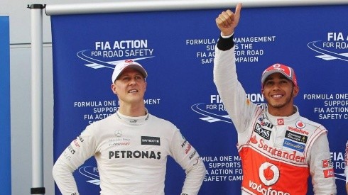 Hamilton quedó a un título de Michael Schumacher