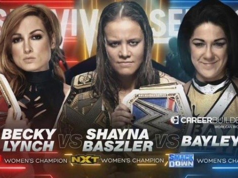 Se confirman las primeras luchas RAW vs SmackDown vs NXT para Survivor Series