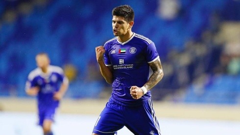 Esteban Pavez anotó un gran gol en Emiratos Árabes Unidos