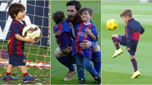 Tres hijos de la gran dinastía del Barcelona dan sus primeros pasos en el fútbol