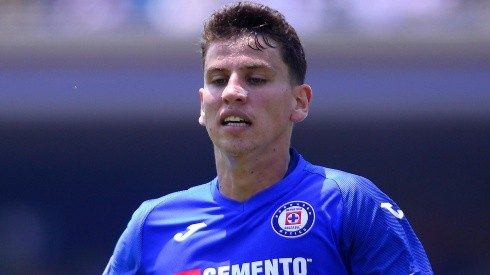 Lichnovsky anotó en el partido de Cruz Azul ante Santos Laguna, pero no les alcanzó.