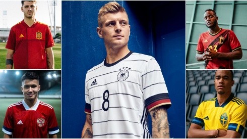 Adidas lanzó la colección de nuevas camisetas para la Eurocopa