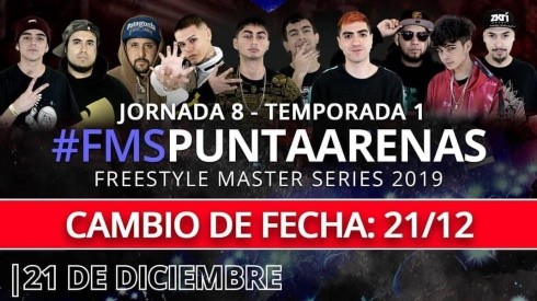 FMS Chile mueve su jornada 8 para el 21 de diciembre