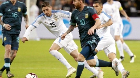 Vibrante empate entre Argentina y Uruguay