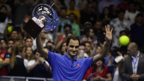 Roger Federer mostró todo su talento ante los aficionados chilenos