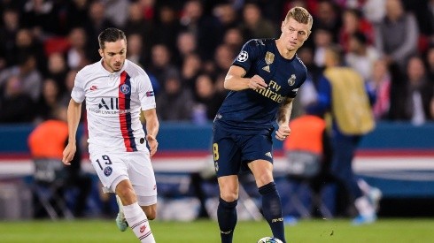 Real Madrid vs París Saint-Germain se enfrentan por la UEFA Champions League.
