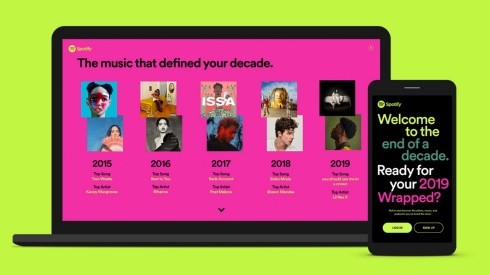 Spotify presenta las estadísticas anuales de sus usuarios