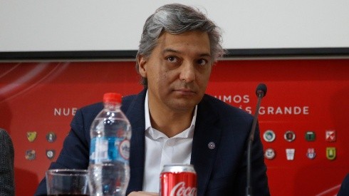 Sebastián Moreno, el presidente de la ANFP.