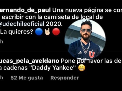 Aveldaño bromea con De Paul con su cadena estilo Daddy Yankee