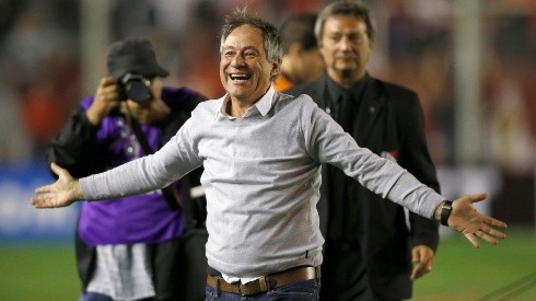 Ariel Holan logró la Sudamericana con Independiente.