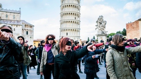 La Torre de Pisa ha sido uno d elos variados escenarios.