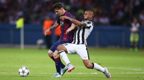 Juventus recuerda golazo de Arturo Vidal luego de conocerse rabieta en práctica del Barcelona